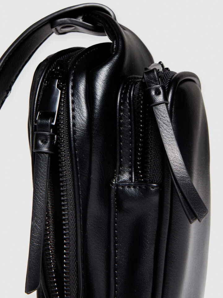 Bum bag with pockets - null - Black | Sisley image number 2